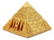 Egyptian Tomb Golden Pyramid Of Deities Gods Jewelry Ornament Box Figurine