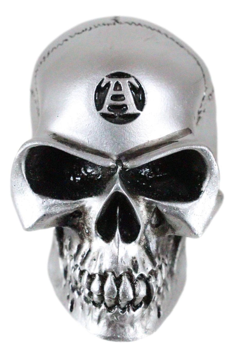 Vault Alchemist Silver Philosophus Magnus Skull Gear Shift Knob Or Paperweight
