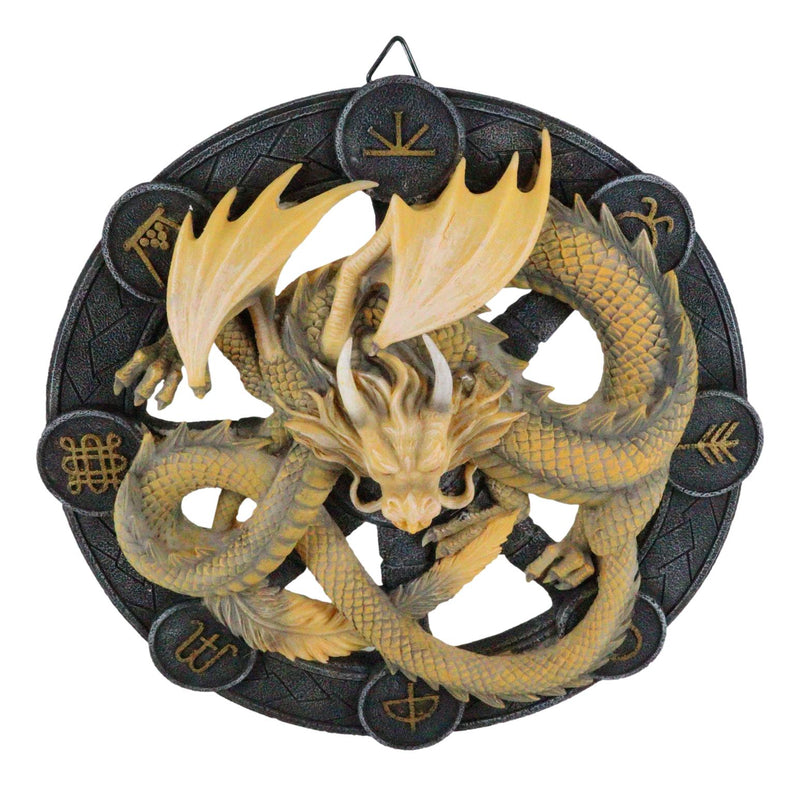 Wheel of The Year Sabbats Of The Dragon Imbolc Return Of Light Wall Decor Plaque