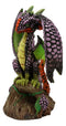 Ebros BlackBerry Garden Dragon by Stanley Morrison Home Decor Statue