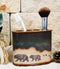 Ebros Rustic Lodge Black Bear Country Paw Trail Makeup Or Tooth Brush And Paste Holder
