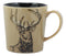 Ebros The Emperor Mule Deer Mug Glazed Stoneware Ceramic Coffee Cup Wildlife Design