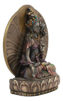 Ebros Gift Arya White Tara Tibetan Buddha Figurine Female Bodhisattva Figurine