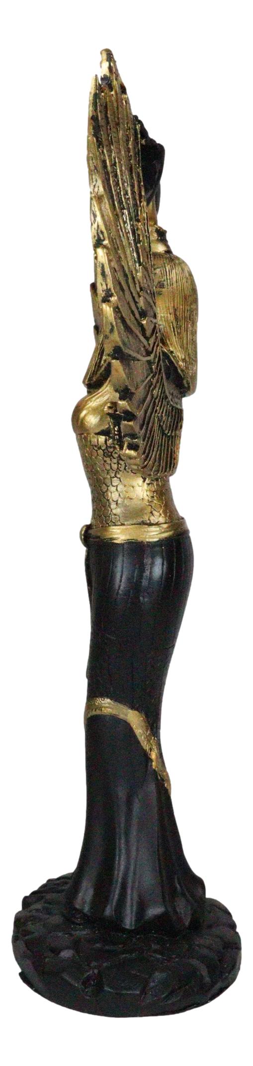 Ebros Egyptian Goddess Isis With Open Wings Statue Ancient Egypt Deity of Magic and Nature Iset Sculpture
