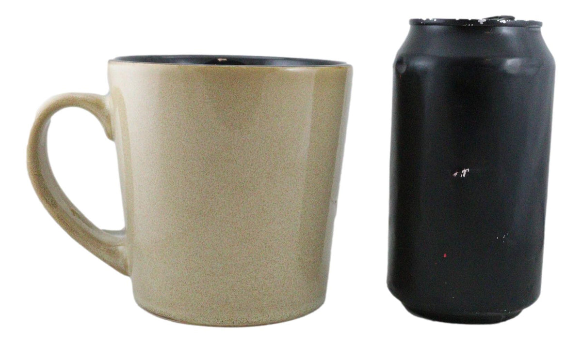 Pack Of 2 Rustic Western Cabin Lodge Forest Grizzly Bear Ceramic Mugs Coffee Cup