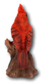 Ebros Cardinal Perching on Branch with Motion Activated Bird Sound Figurine