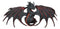Ebros Black Widow Blood Dragon Wall Decor Sculpture by Ruth Thompson Dragonblade