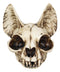 Egyptian Goddess of Protection And Home Bastet Cat Skull Statue Macabre Skulls