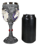 Magical Enchanted Waterfall Kingdom Rare Unicorn 5oz Wine Drink Goblet Chalice