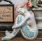 Ebros Nautical Goddess Mermaid Maiden Resting Decorative Crushed Glass Art Figurine 7.75"H