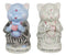 Master Meow Buddha Cats Meditating Love And Kitty Ceramic Salt Pepper Shakers Set