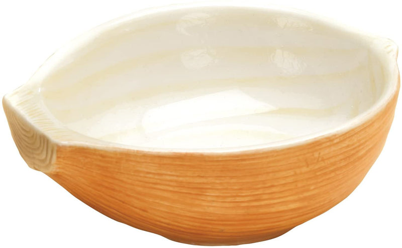 Ebros Yellow Onions Design Small Ceramic Serving Sauce Dipping Bowls Set of 2