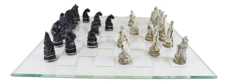  Nemesis Now Vampire & Werewolf Chess Set 44cm Black : Toys &  Games