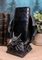 Ebros Crouching Dragon Cell Phone Figurine In Faux Stone Resin Desktop Decor
