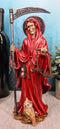 Ebros Red Robe Holy Death Santa Muerte Day of The Dead Figurine Symbol Of Love