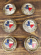 Set Of 6 Western Texan Map Texas Born And Proud Drawer Cabinet Furniture Knobs