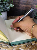 The Story Of My Life Rococo Gothic Scroll Art Embossed Blank Page Journal Book