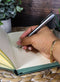 The Story Of My Life Rococo Gothic Scroll Art Embossed Blank Page Journal Book