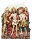 Ebros Stations Of The Cross Statue Wall Decor 10th Station Jesus Was Stripped