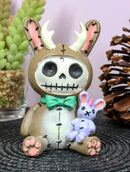 Furrybones Bun Bun Lope Christmas Jackalope With Unicorn Skeleton Figurine