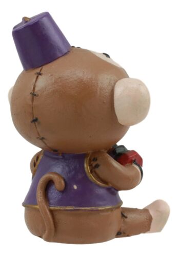 Furrybones Circus Monkey Playing An Accordion Voodoo Skeleton Statue Furry Bones
