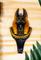 Egyptian God Of Afterlife Dead Anubis Wall Hook Decor Accent For Coats Leashes