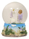 Ebros Set of 4 Fantasy Pixie Fairies And Unicorns Small Glitter Water Globe Figurines