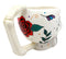 Ebros Gift White Tribal Day of The Dead Red Rose Sugar Skull Drink Coffee Mug Cup Ceramic 6.25"H