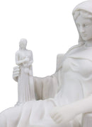 Ebros Supreme Court Contemplation of Justice & Authority of Law Figurine Bookend