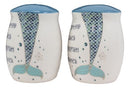 Ebros Marine Mermaid Kisses Starfish Wishes Ceramic Salt And Pepper Shakers Set