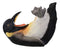 South Pole Acrobatic Drunken Tuxedo Emperor Penguin Wine Bottle Holder 8.5"L