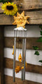 Mosaic Helios God Sun And Moon Face Harmony Wind Chime Mobil Patio Garden Decor