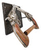 Western Rustic Cowboy Six Shooters Revolver Gun Pistols Wall Toilet Paper Holder