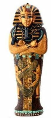 Ebros Egyptian King Tut Coffin With Mummy - Collectible Figurine Statue Figure Egypts - Ebros Gift