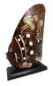 Balinese Wood Handicrafts Tropical River Angel Fish Family Set of 3 Figurines