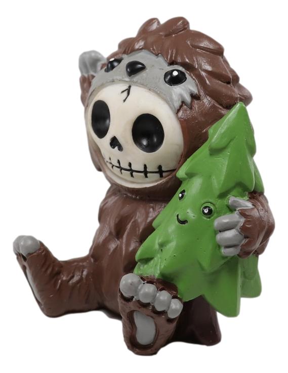 Ebros Furry Bones Bigfoot Sasquatch Skeleton Figurine Forest Creature Furrybones