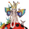 Ebros Sheila Wolk Chariot Fabulous Fairy Journey Statue 8" Tall Fantasy