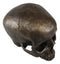 Ebros Pirate Treasure Relic Gold Rust Severed Upper Half Skull Figurine Statue