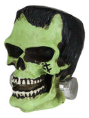 Dr Victor Frankenstein Skull Figurine 2"H Miniature Frankenskull Gothic Skeleton