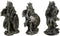 Ebros Gift Small Norse Viking Warlock Gods and Sorcerer Statue Set of 3 Figurine