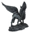 Gothic Stoic Royal Winged Griffin Gargoyle Statue 5.5" Long Gryphon Figurine