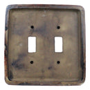 Pack of 2 Western 12 Gauge Shotgun Shells Double Toggle Switch Wall Plate Covers