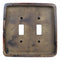 Pack of 2 Western 12 Gauge Shotgun Shells Double Toggle Switch Wall Plate Covers