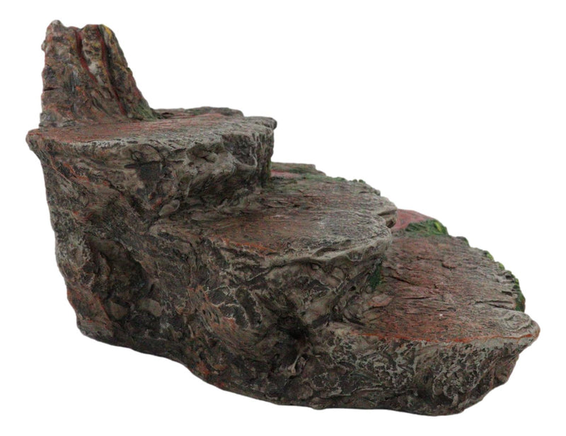 Lost World Prehistoric Volcanic Mountain Steps Display Figurine For Miniatures