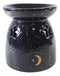 Wicca Purple Constellation Stars And Moon Purple Essential Oil Burner Wax Warmer