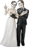 Love Never Dies Skeleton Wedding Couple Bride and Groom Figurine Decoration New