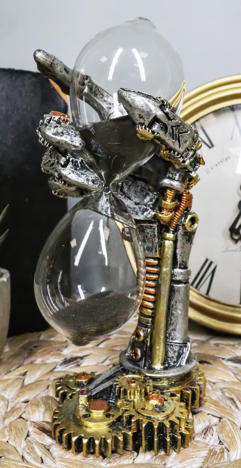 Steampunk Chronambulator Time Warp Machine With Painted Clockwork