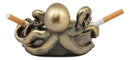 Ebros Sea Monster Kraken Giant Octopus Ashtray Figurine 5.5"W Nautical Ocean