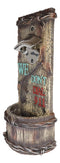 Western We Don't Dial 911 Pistol Gun Barbed Wires Wall Bottle Opener With Catch