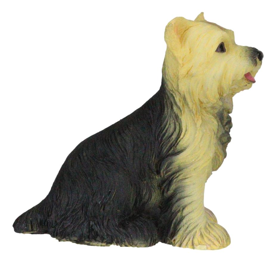 Adorable Yorkie Puppy Dog Pet Pal Dollhouse Mini Figurine Yorkshire Terrier